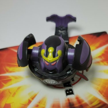 Bakugan Sirenoid 550G black Darkus Battle Brawlers & Sirenoid metal card