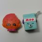 Shopkins Food Fair KOOKY COOKIE Pink, Season 4 Milk Bud Moo 2 piece set