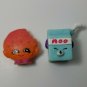 Shopkins Food Fair KOOKY COOKIE Pink, Season 4 Milk Bud Moo 2 piece set