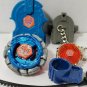 Beyblades DARK BULL H145 SD & Keychain Metal Fusion Special Chrome S2 + launcher
