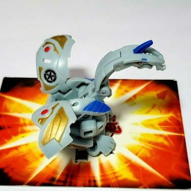 Bakugan Helios Gray Haos New Vestroia 580G Plus 2 cards Battle Brawlers