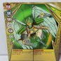Bakugan Strikeflier Red Pyrus 750G & Twin Destructor Battle Gear 100G + 2 cards