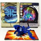 Bakugan Atmos 570G Blue Aquos  Bakucore Battle Damaged B3 & 2 cards