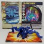 Bakugan Atmos 570G Blue Aquos Bakucore Battle Damaged B3 & 2 cards
