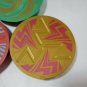Beyblade Battle Arena Stadium INSERTS ONLY Red/Green/Gold Used. 2010