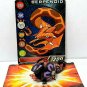 Bakugan Serpenoid Black Darkus B1 Classic 350G & Serpenoid card