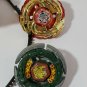Beyblade Earth Wolf, Dark Wolf & Master Duotron Double Launcher 2010 Hasbro Tomy