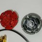 Beyblade Earth Wolf, Dark Wolf & Master Duotron Double Launcher 2010 Hasbro Tomy