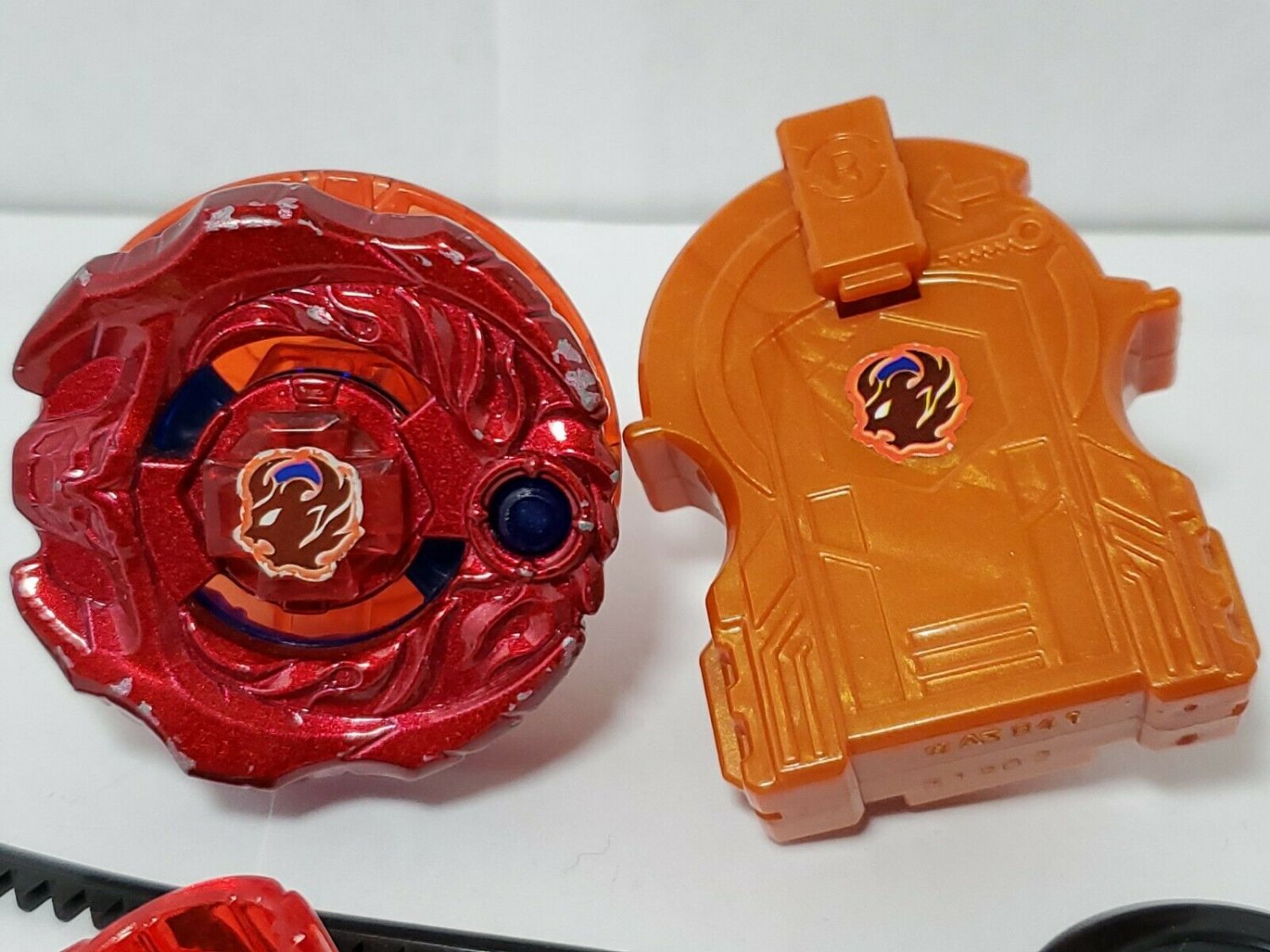 Beyblade Shogun Steel: Samurai Ifrit RARE (Hasbro) With Launcher