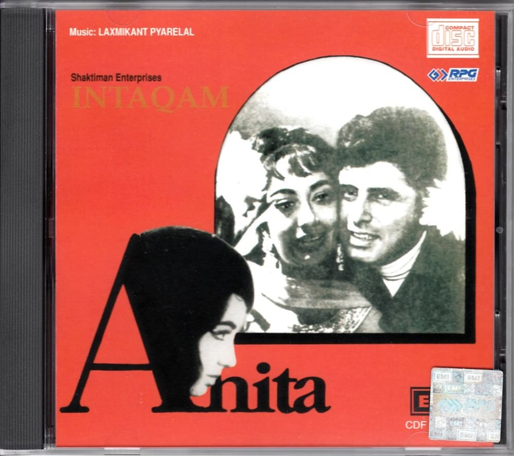 Intaqam / Anita (Music: Laxmikant Pyarelal) (Soundtrack) (Made in USA)