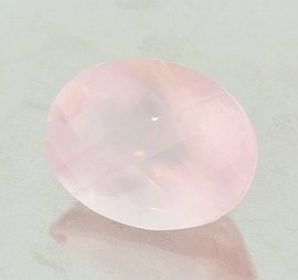 Certified Natural Rose quartz AAA Quality 12x10 mm Faceted Round Shape 5 pcs Lot  Loose Gemstoe