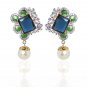 Beautiful Designer Brass Earring