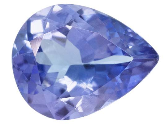 Certified Natural Tanzanite AA Quality 5x4 mm Faceted Pear 25 pcs lot loose gemstone