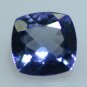 For Ring Use Natural Tanzanite Violet Blue 0.81Ct Cushion Shape Certified HG8613