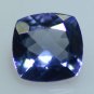 For Ring Use Natural Tanzanite Violet Blue 0.81Ct Cushion Shape Certified HG8613