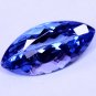 Amazing Marquise Shape Natural Tanzanite Violet Blue 1.62 Ct Certified HG 9024