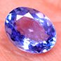 For Ring Use Oval Shape 1.54 Ct Natural Violet Blue Tanzanite Certified HG 8994