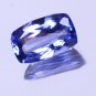 WOW ! Natural Violet Blue Tanzanite Cushion Shape 1.43 Ct Free Certified HG 9299