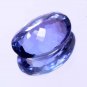 Oval Shape 2.09 Ct Natural Amazing Violet Blue Tanzanite With Certified HG 9297
