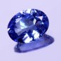Catchy Natural Violet Blue Tanzanite Oval Shape 1.13Ct D Block Certified HG 9292