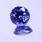 Natural Very Nice Violet Blue Tanzanite Round Shape 1.29 Carat Certified HG 9290