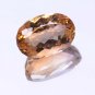 Natural Beautiful Stone Yellow Citrine 17.45Ct Oval Shape With Certified*HG 9218