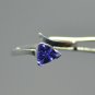 Natural Tanzanite Pear Shape 925 Sterling Silver 1.00 Ct"Ring Size 6.5"HG 8177