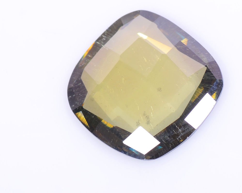 WOW !!!! 4.78 Carat Cushion Shape Colour Loose Moissanite Free Certified HG 8773