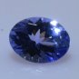 !!! 1.38 Ct Beautiful Oval Shape Natural Tanzanite Violet Blue Certified HG 8961