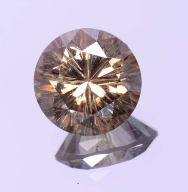 WOW !! 1.65 Ct Round Shape Colour Loose Moissanite Free Certified HG 9159