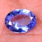 Use For Ring Natural Violet Blue Tanzanite Oval Shape 0.99 Ct Certified HG 8997