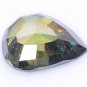 For Pendent Pear Shape 3.08 Ct Fancy Color Moissanite Diamond Certified HG 8825