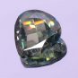 Lovely Pendent Pear Shape 2.85Ct Fancy Colour Loose Moissanite Certified HG 9123