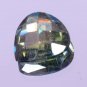 Lovely Pendent Pear Shape 2.85Ct Fancy Colour Loose Moissanite Certified HG 9123