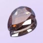 With Certified Splendid Fancy Colour Loose Moissanite Pear Shape 2.08 Ct HG 9118