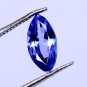 Fetching Natural Tanzanite Violet Blue 1.25 Ct Marquise Shape Certified HG 9109