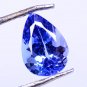 Natural Tanzanite Tempting Violet Blue 1.30 Ct Pear Shape With Certified HG 9103