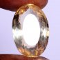 Beautiful Stone Natural Yellow Citrine 20.06 Carat Oval Shape Certified*HG 4468