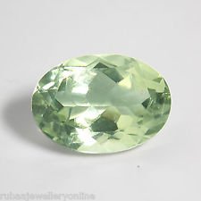 Certified Natural Green Amethyst AAA Quality 18x13  mm Faceted Oval 50 pcs lot loose gemstone