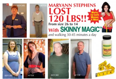 Skinny Magic Contouring Rapid Weight Loss Pills Works Burn Fat Slim Lose Inches
