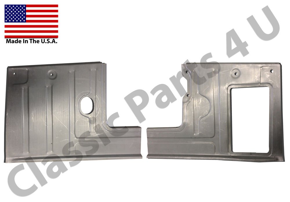 FRONT FLOOR PANS FORD TRUCK 195356 F100 NEW PAIR! FREE SHIPPING!!