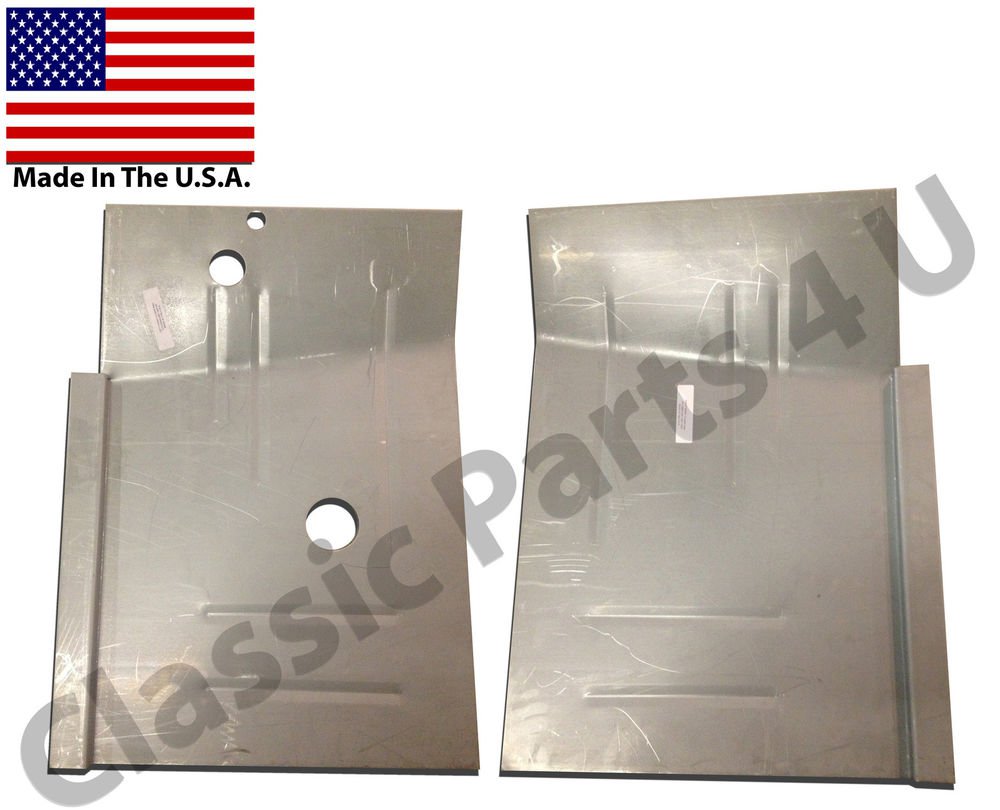 FRONT FLOOR PANS STUDEBAKER 194752 SEDAN & CONVERTIBLE NEW PAIR!!