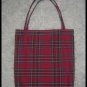 red.plaid.tote.bag
