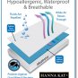 Hanna Kay Premium 100% Waterproof Mattresses Protector -10 Year Warranty Queens Size