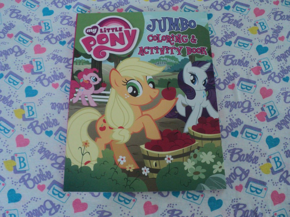 NEW My Little Pony G4 FiM Friendship Magic Coloring & Activity Book ...