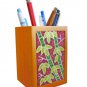 Pen Holder with quilling art