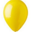12" Standard Yellow Latex Balloons (100 Per Bag)