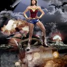 Wonder Woman Stand - Autographed Headshot