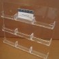 6) Source One 9 Pocket Wall Mount CLEAR Business Card Holder SHIPS FREE