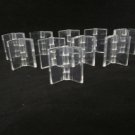 Source One LLC  10 Pack Clear Acrylic Hinges Plexiglass Lucite  FREE SHIPPING
